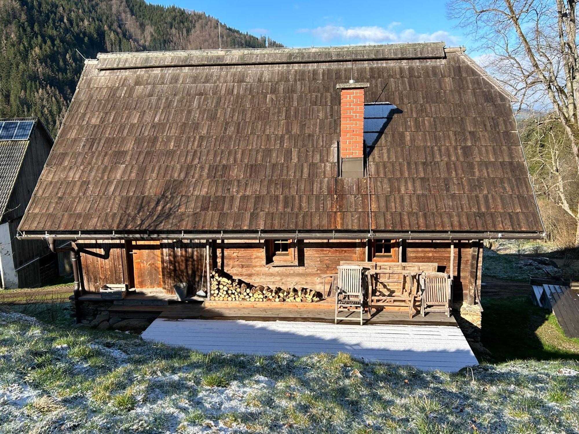 Charmantes Gaestehaus Am Waldrand In Alpiner Lage Siehe Auch Zweites Objekt Gaestewohnung In Altem Bauernhaus Stanz Im Murztal Exterior foto